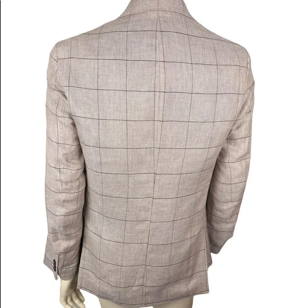NWT Tasso Elba Linen Sport Coat, Size Medium